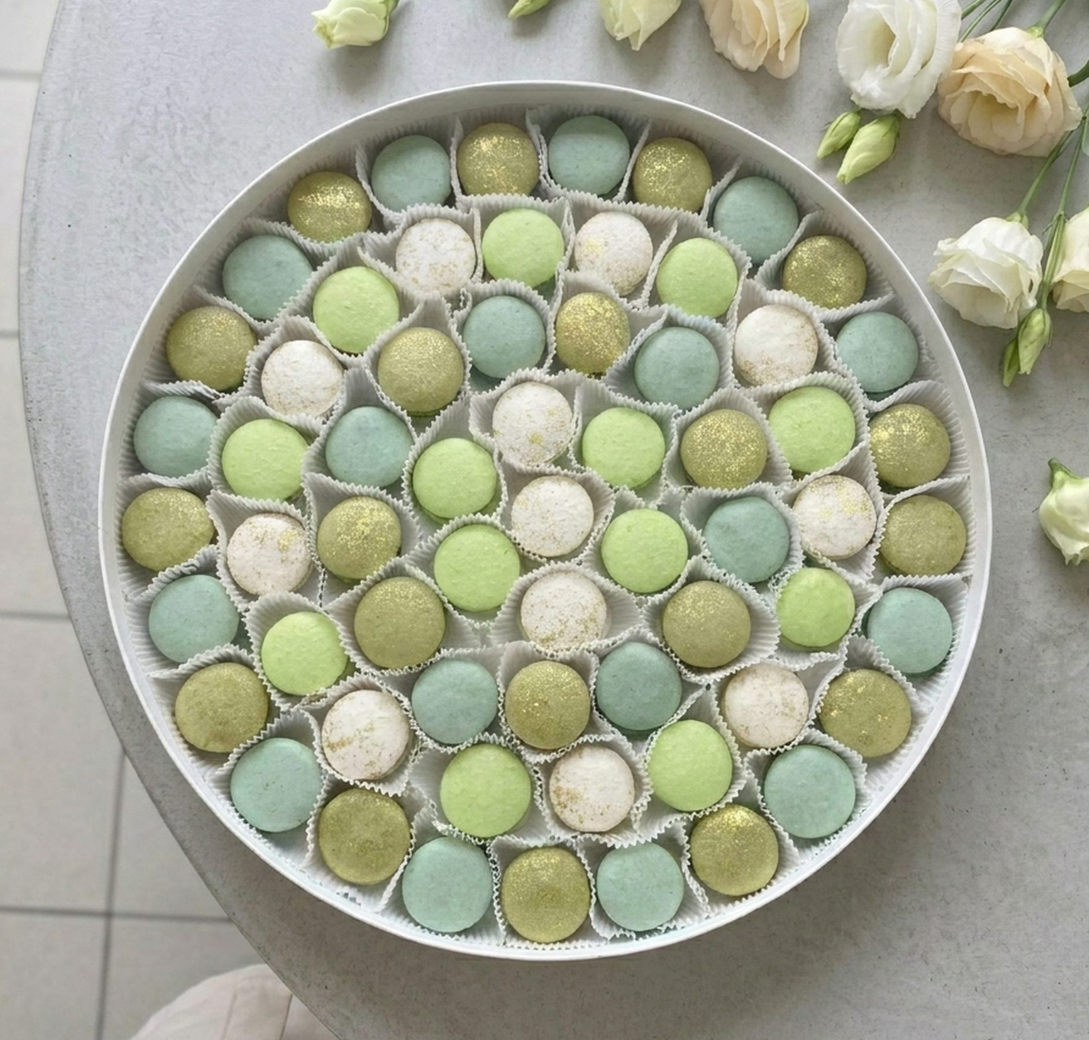 Набор макаронс большой "Весеннее настроение"