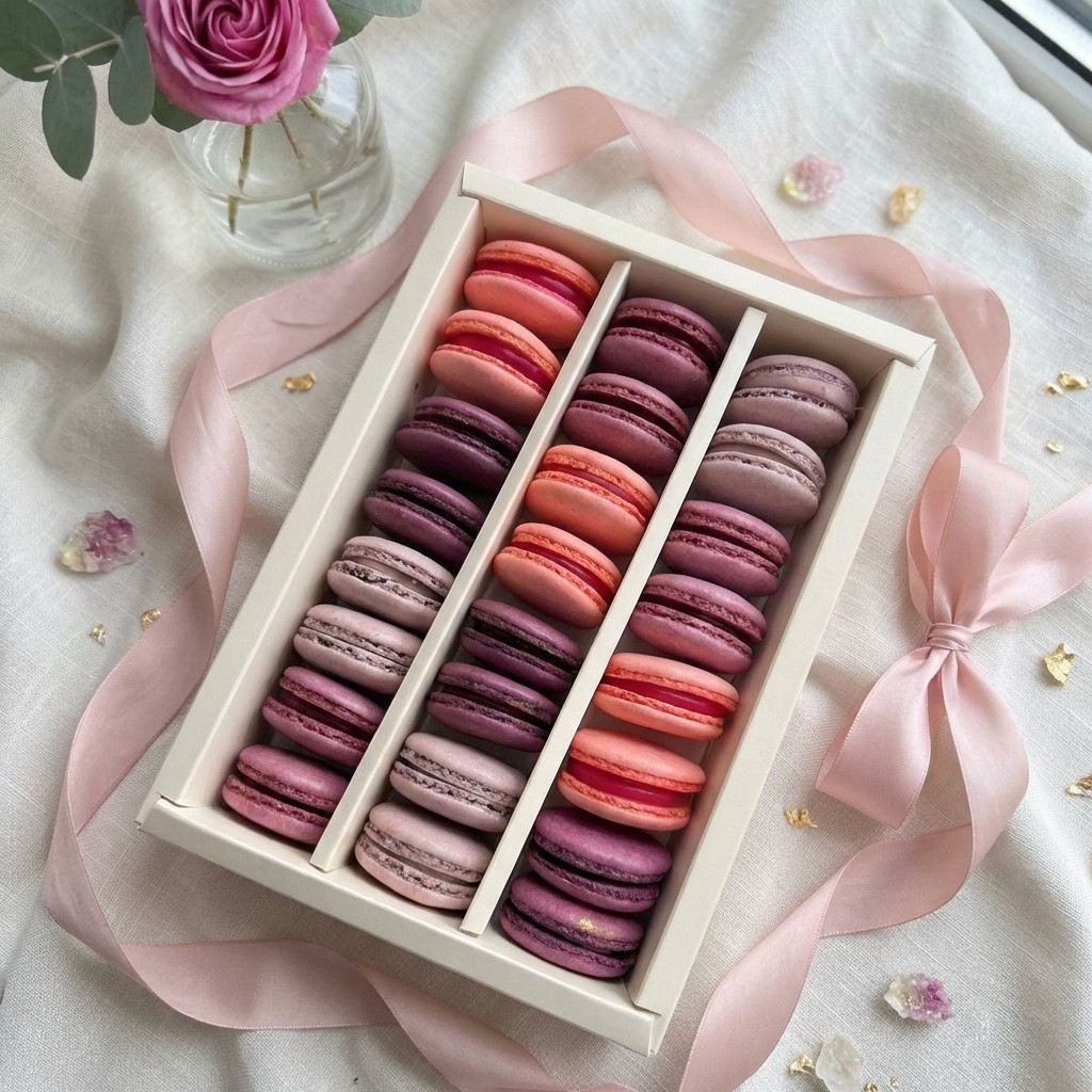 Набор макаронс "Ягодное настроение"