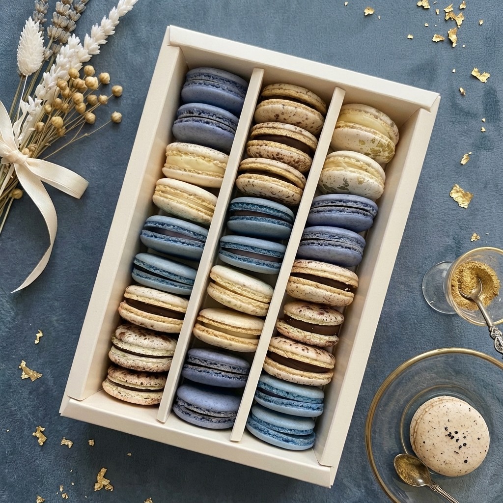 Набор макаронс "Нежное настроение"