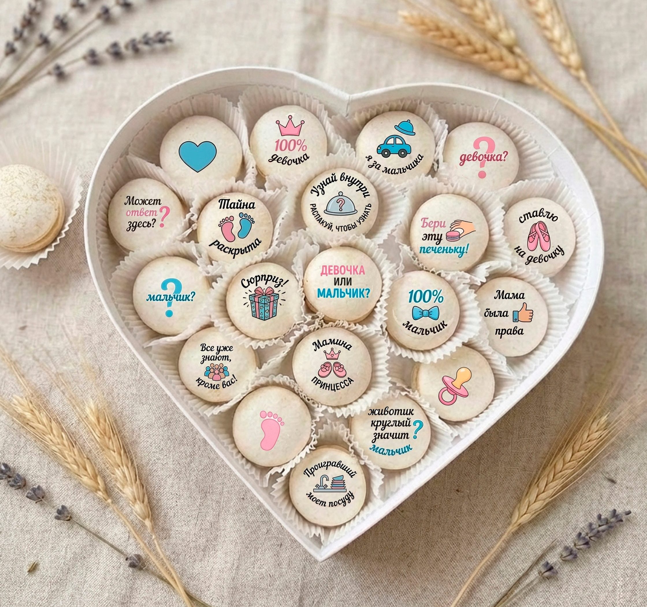 Гендер пати в сердце