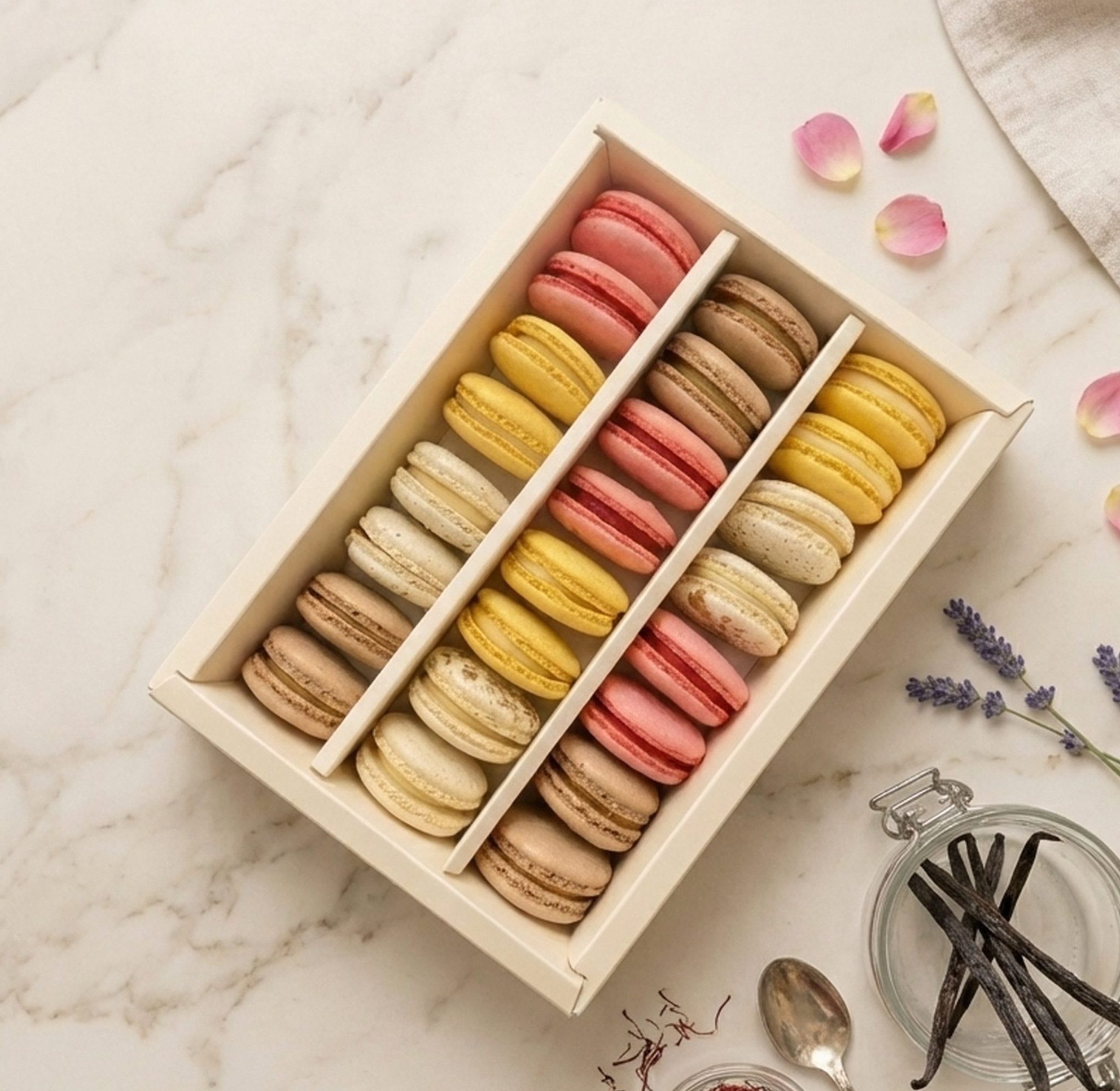 Набор макаронс "Летнее настроение"