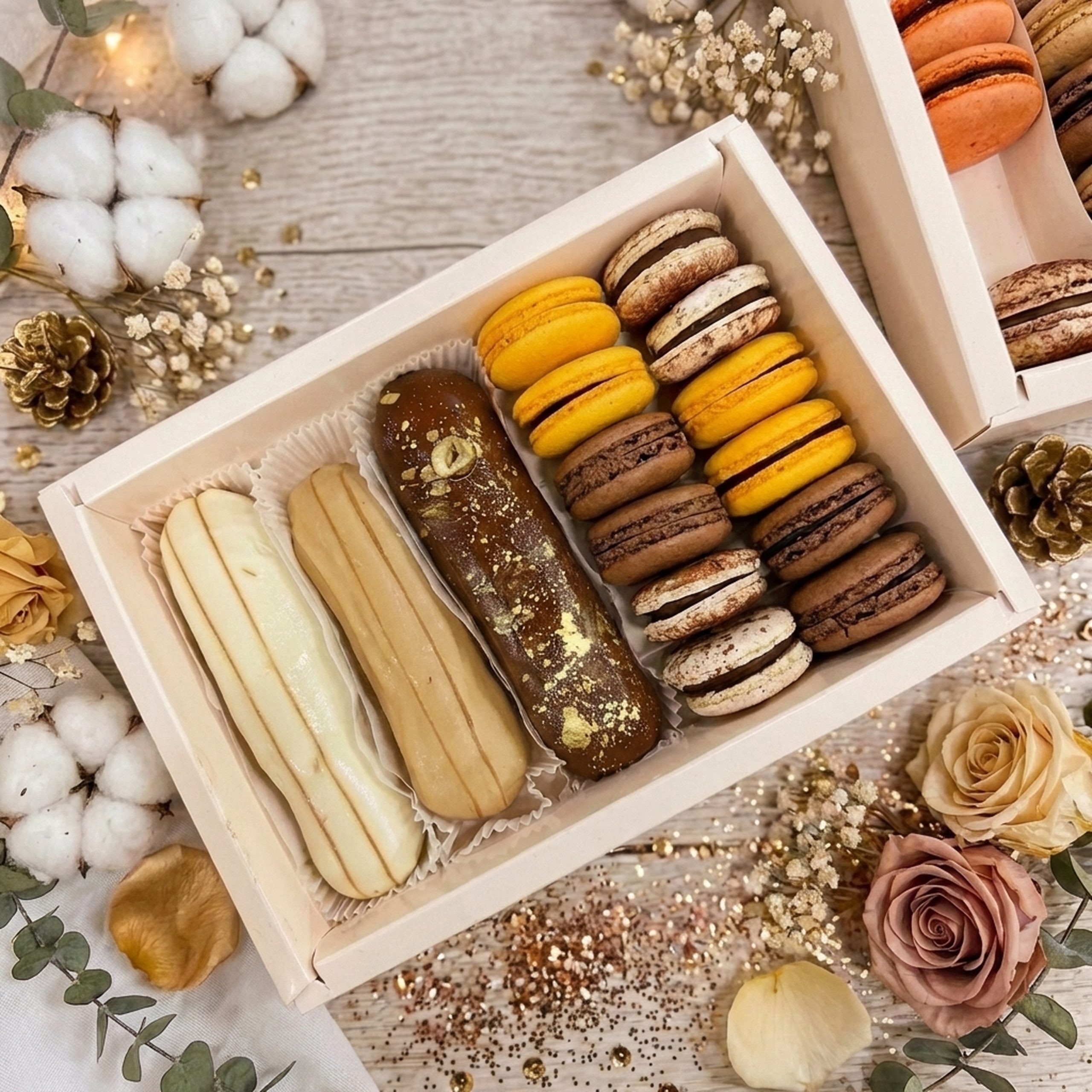 Набор "Шоколадное настроение" с эклерами