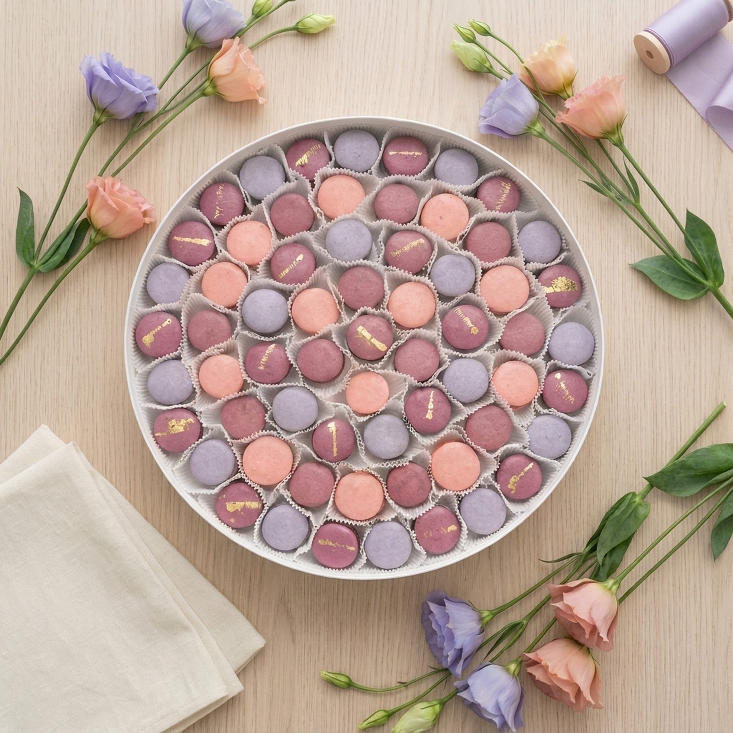 Набор из 60 макарон