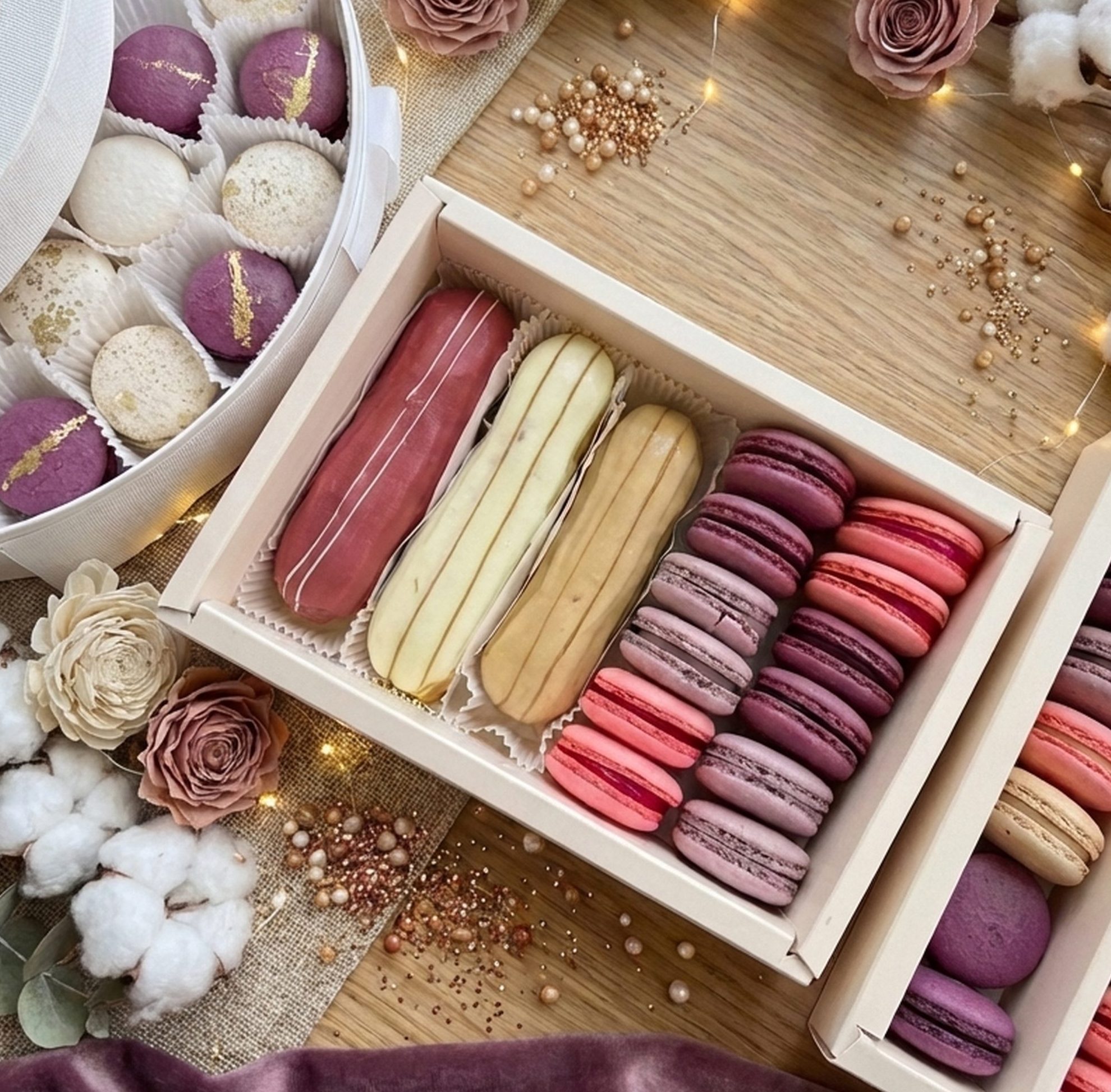 Набор "Ягодное настроение" с эклерами