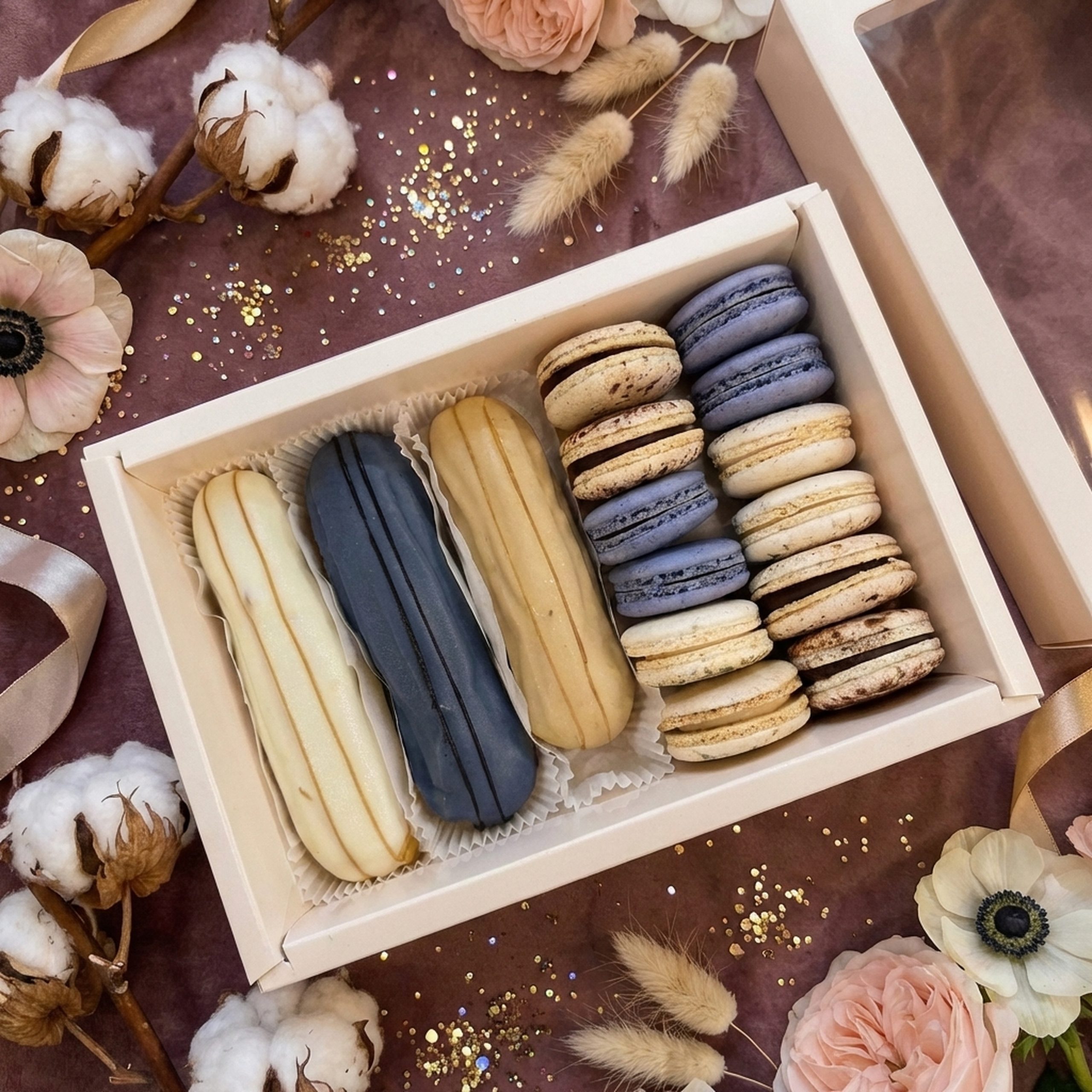 Набор "Нежное настроение" с эклерами